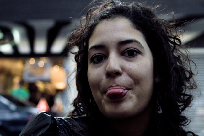 Aprendiendo a tomar fotos de personas en el 2011