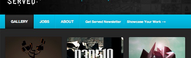 Behance Motion Graphics Served