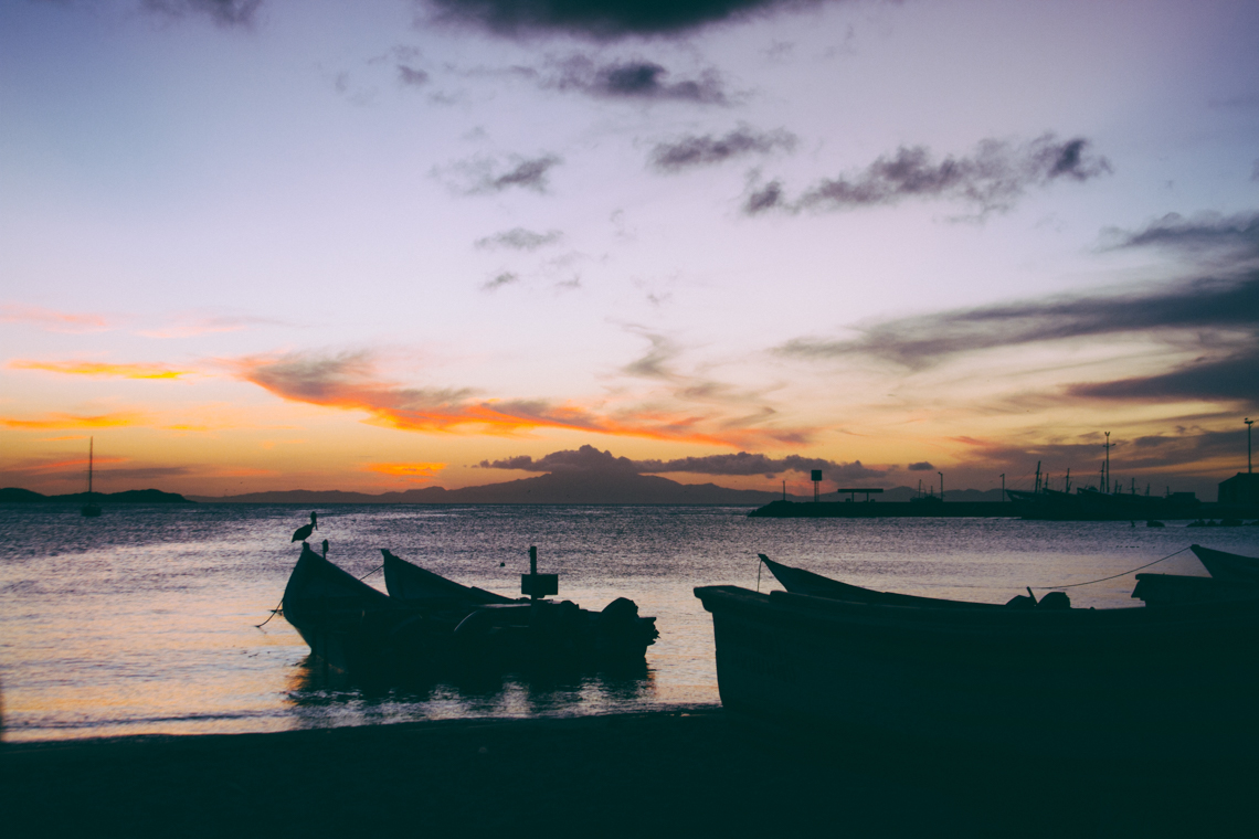 Atardecer en Juan Griego