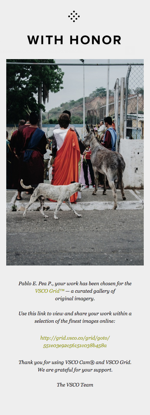 April 2015 in the Curated VSCO Grid