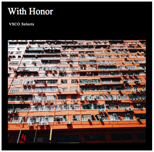 Yau Ma Tei 油麻地 Curated to VSCO Selects